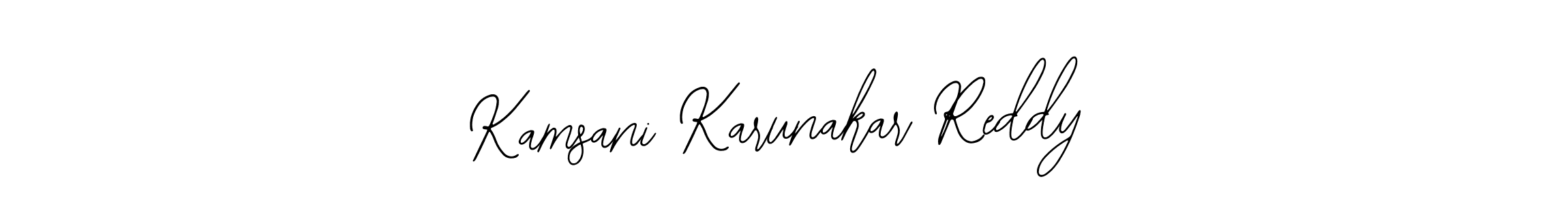 It looks lik you need a new signature style for name Kamsani Karunakar Reddy. Design unique handwritten (Bearetta-2O07w) signature with our free signature maker in just a few clicks. Kamsani Karunakar Reddy signature style 12 images and pictures png