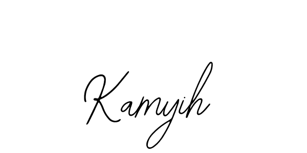 Make a beautiful signature design for name Kamyih. With this signature (Bearetta-2O07w) style, you can create a handwritten signature for free. Kamyih signature style 12 images and pictures png