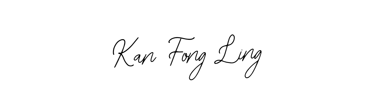 Similarly Bearetta-2O07w is the best handwritten signature design. Signature creator online .You can use it as an online autograph creator for name Kan Fong Ling. Kan Fong Ling signature style 12 images and pictures png