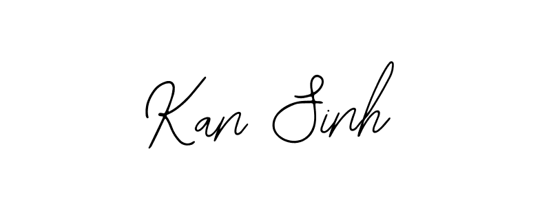 Use a signature maker to create a handwritten signature online. With this signature software, you can design (Bearetta-2O07w) your own signature for name Kan Sinh. Kan Sinh signature style 12 images and pictures png