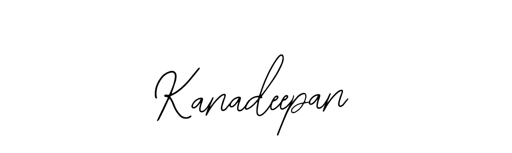 Also we have Kanadeepan name is the best signature style. Create professional handwritten signature collection using Bearetta-2O07w autograph style. Kanadeepan signature style 12 images and pictures png