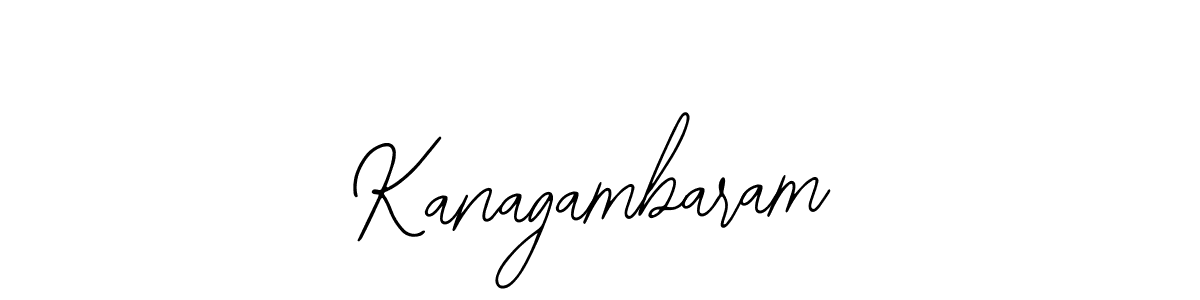 Use a signature maker to create a handwritten signature online. With this signature software, you can design (Bearetta-2O07w) your own signature for name Kanagambaram. Kanagambaram signature style 12 images and pictures png