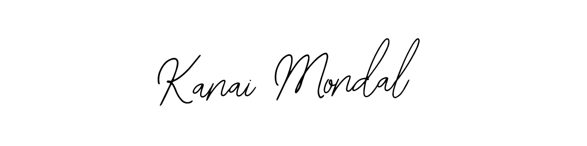 You should practise on your own different ways (Bearetta-2O07w) to write your name (Kanai Mondal) in signature. don't let someone else do it for you. Kanai Mondal signature style 12 images and pictures png