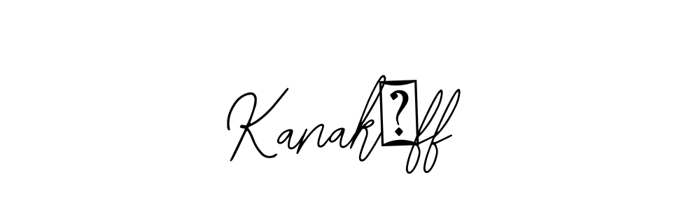 Here are the top 10 professional signature styles for the name Kanak❤ff. These are the best autograph styles you can use for your name. Kanak❤ff signature style 12 images and pictures png