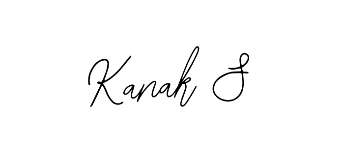 Make a beautiful signature design for name Kanak S. Use this online signature maker to create a handwritten signature for free. Kanak S signature style 12 images and pictures png