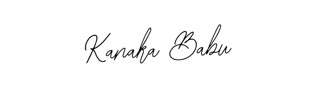 It looks lik you need a new signature style for name Kanaka Babu. Design unique handwritten (Bearetta-2O07w) signature with our free signature maker in just a few clicks. Kanaka Babu signature style 12 images and pictures png
