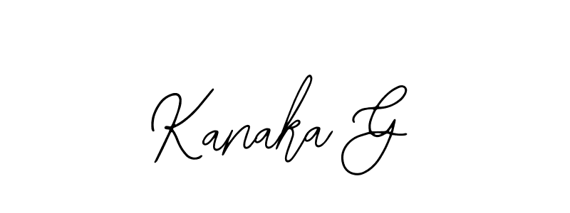 if you are searching for the best signature style for your name Kanaka G. so please give up your signature search. here we have designed multiple signature styles  using Bearetta-2O07w. Kanaka G signature style 12 images and pictures png
