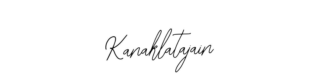 Design your own signature with our free online signature maker. With this signature software, you can create a handwritten (Bearetta-2O07w) signature for name Kanaklatajain. Kanaklatajain signature style 12 images and pictures png