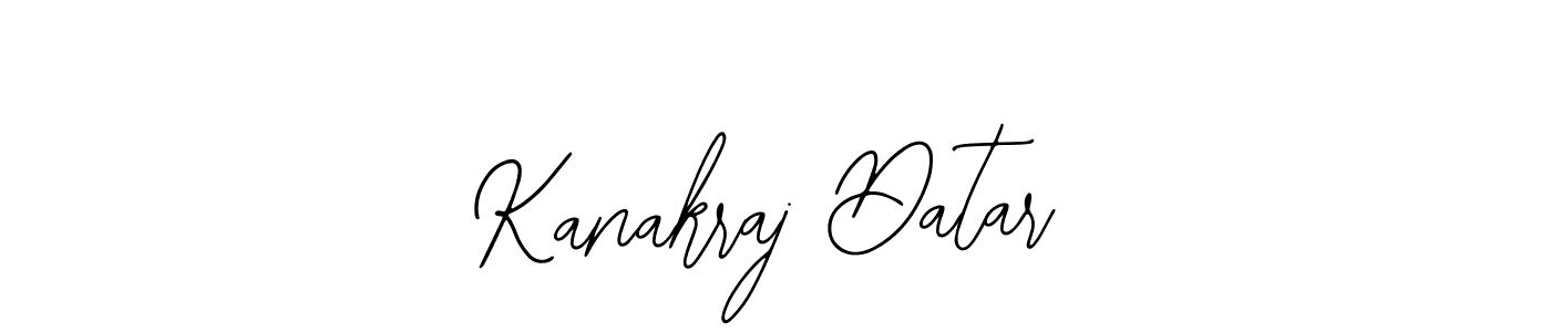 The best way (Bearetta-2O07w) to make a short signature is to pick only two or three words in your name. The name Kanakraj Datar include a total of six letters. For converting this name. Kanakraj Datar signature style 12 images and pictures png