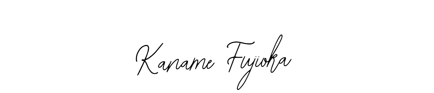 Use a signature maker to create a handwritten signature online. With this signature software, you can design (Bearetta-2O07w) your own signature for name Kaname Fujioka. Kaname Fujioka signature style 12 images and pictures png