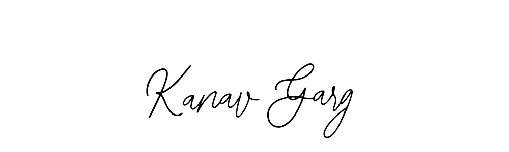 Use a signature maker to create a handwritten signature online. With this signature software, you can design (Bearetta-2O07w) your own signature for name Kanav Garg. Kanav Garg signature style 12 images and pictures png