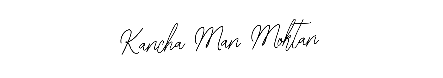 Kancha Man Moktan stylish signature style. Best Handwritten Sign (Bearetta-2O07w) for my name. Handwritten Signature Collection Ideas for my name Kancha Man Moktan. Kancha Man Moktan signature style 12 images and pictures png