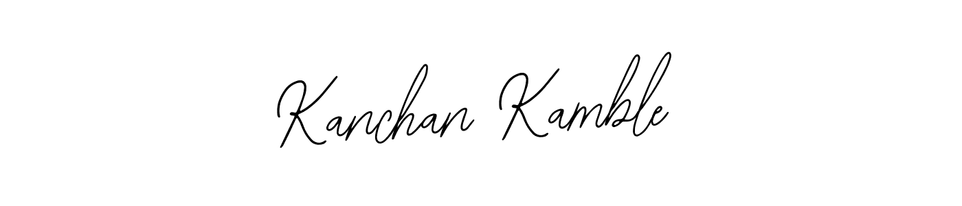 How to Draw Kanchan Kamble signature style? Bearetta-2O07w is a latest design signature styles for name Kanchan Kamble. Kanchan Kamble signature style 12 images and pictures png