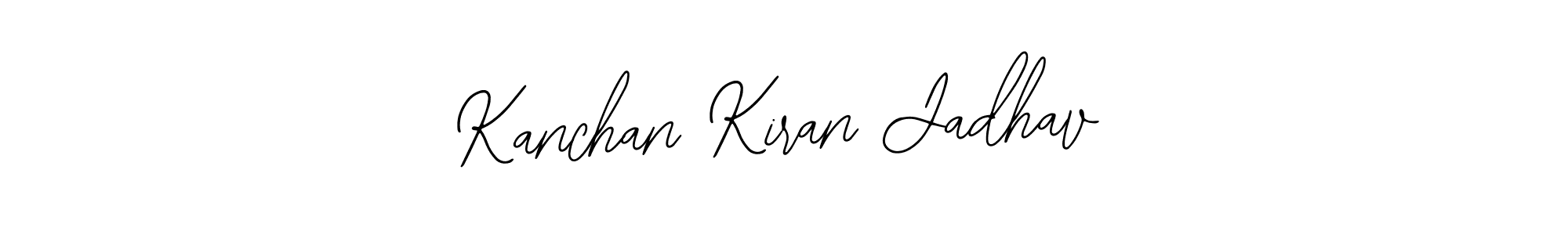 Make a beautiful signature design for name Kanchan Kiran Jadhav. With this signature (Bearetta-2O07w) style, you can create a handwritten signature for free. Kanchan Kiran Jadhav signature style 12 images and pictures png
