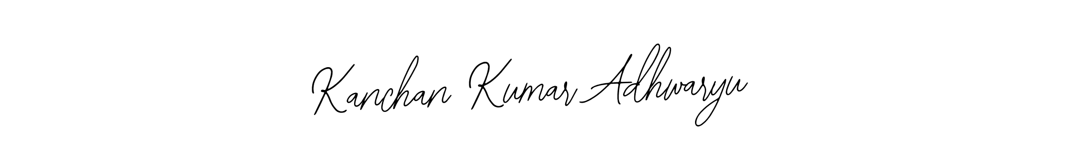Bearetta-2O07w is a professional signature style that is perfect for those who want to add a touch of class to their signature. It is also a great choice for those who want to make their signature more unique. Get Kanchan Kumar Adhwaryu name to fancy signature for free. Kanchan Kumar Adhwaryu signature style 12 images and pictures png