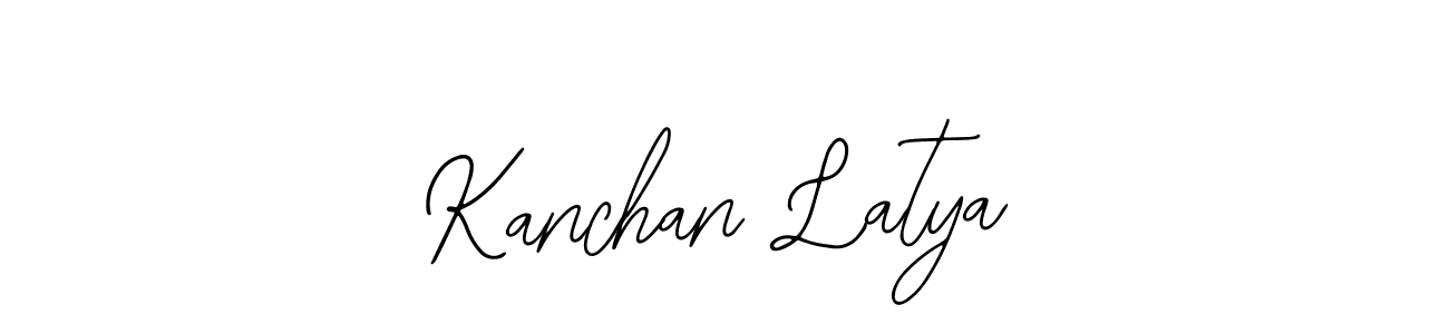 How to make Kanchan Latya signature? Bearetta-2O07w is a professional autograph style. Create handwritten signature for Kanchan Latya name. Kanchan Latya signature style 12 images and pictures png