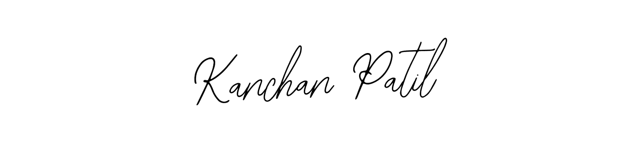 How to make Kanchan Patil name signature. Use Bearetta-2O07w style for creating short signs online. This is the latest handwritten sign. Kanchan Patil signature style 12 images and pictures png