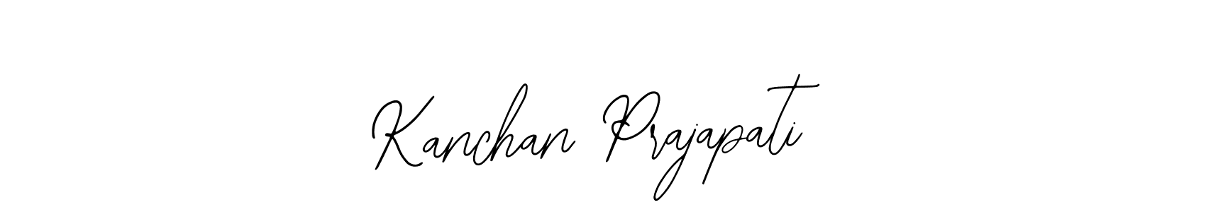 Kanchan Prajapati stylish signature style. Best Handwritten Sign (Bearetta-2O07w) for my name. Handwritten Signature Collection Ideas for my name Kanchan Prajapati. Kanchan Prajapati signature style 12 images and pictures png