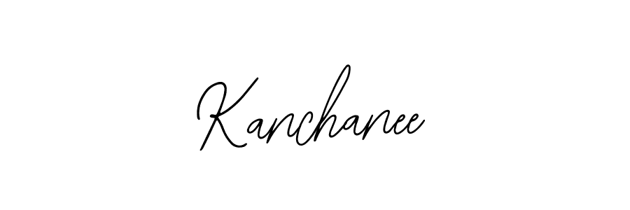 Use a signature maker to create a handwritten signature online. With this signature software, you can design (Bearetta-2O07w) your own signature for name Kanchanee. Kanchanee signature style 12 images and pictures png