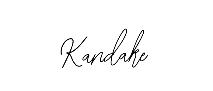 Kandake stylish signature style. Best Handwritten Sign (Bearetta-2O07w) for my name. Handwritten Signature Collection Ideas for my name Kandake. Kandake signature style 12 images and pictures png