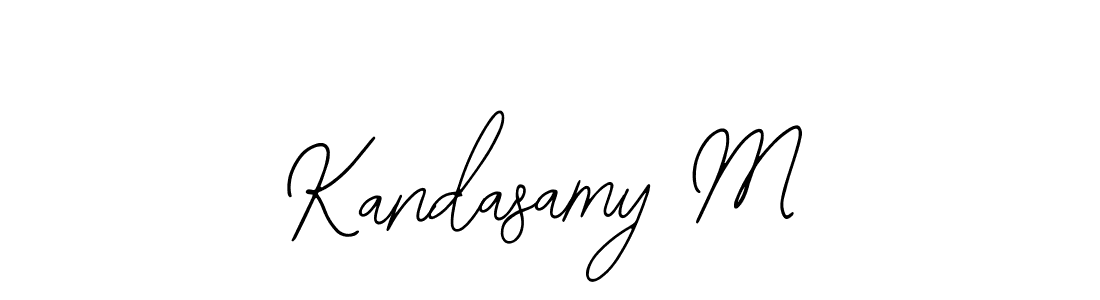 Create a beautiful signature design for name Kandasamy M. With this signature (Bearetta-2O07w) fonts, you can make a handwritten signature for free. Kandasamy M signature style 12 images and pictures png