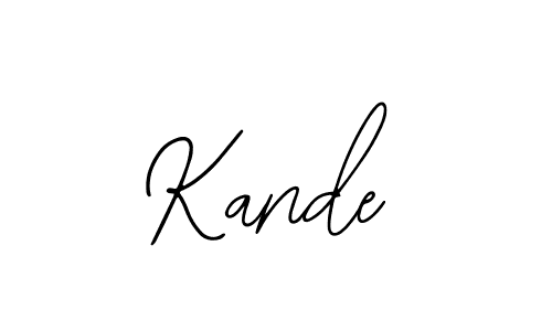 if you are searching for the best signature style for your name Kande. so please give up your signature search. here we have designed multiple signature styles  using Bearetta-2O07w. Kande signature style 12 images and pictures png