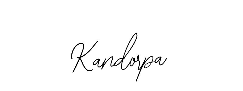 Make a beautiful signature design for name Kandorpa. Use this online signature maker to create a handwritten signature for free. Kandorpa signature style 12 images and pictures png