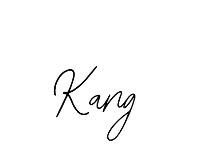 You should practise on your own different ways (Bearetta-2O07w) to write your name (Kang) in signature. don't let someone else do it for you. Kang signature style 12 images and pictures png