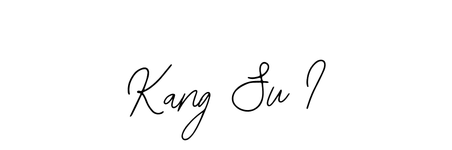Similarly Bearetta-2O07w is the best handwritten signature design. Signature creator online .You can use it as an online autograph creator for name Kang Su I. Kang Su I signature style 12 images and pictures png
