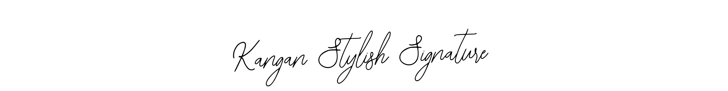 Design your own signature with our free online signature maker. With this signature software, you can create a handwritten (Bearetta-2O07w) signature for name Kangan Stylish Signature. Kangan Stylish Signature signature style 12 images and pictures png