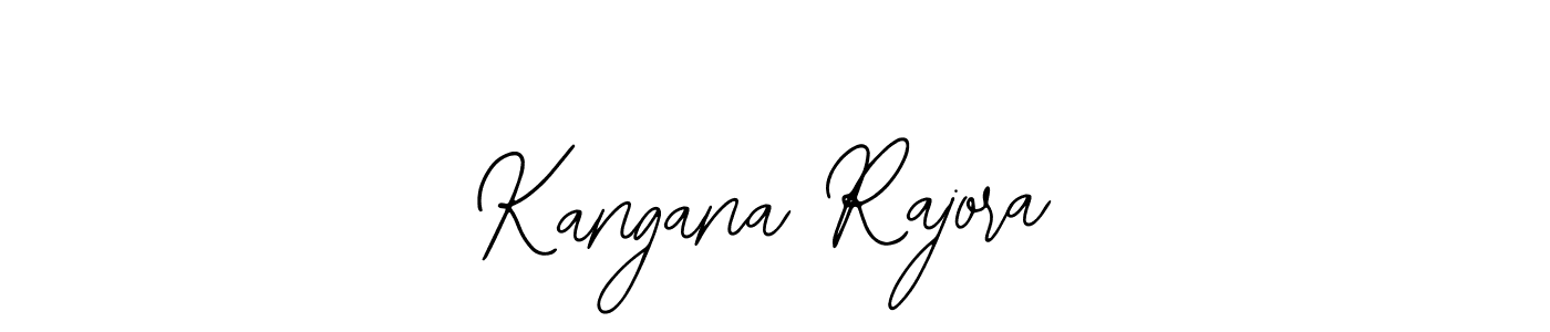 Design your own signature with our free online signature maker. With this signature software, you can create a handwritten (Bearetta-2O07w) signature for name Kangana Rajora. Kangana Rajora signature style 12 images and pictures png