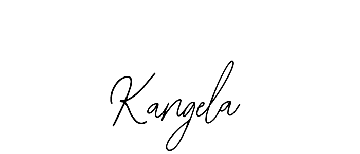 if you are searching for the best signature style for your name Kangela. so please give up your signature search. here we have designed multiple signature styles  using Bearetta-2O07w. Kangela signature style 12 images and pictures png