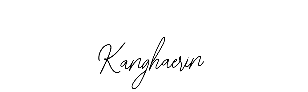 Similarly Bearetta-2O07w is the best handwritten signature design. Signature creator online .You can use it as an online autograph creator for name Kanghaerin. Kanghaerin signature style 12 images and pictures png