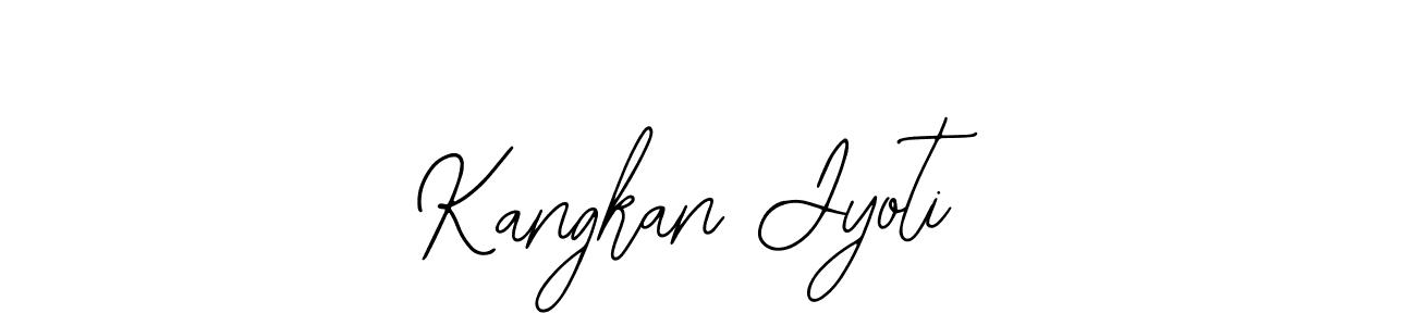 Also we have Kangkan Jyoti name is the best signature style. Create professional handwritten signature collection using Bearetta-2O07w autograph style. Kangkan Jyoti signature style 12 images and pictures png