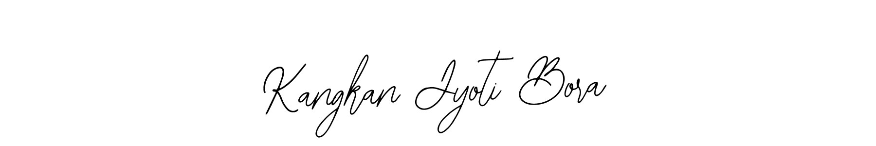 Make a beautiful signature design for name Kangkan Jyoti Bora. Use this online signature maker to create a handwritten signature for free. Kangkan Jyoti Bora signature style 12 images and pictures png