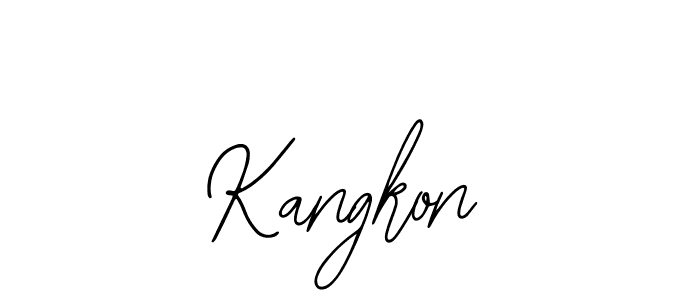 How to Draw Kangkon signature style? Bearetta-2O07w is a latest design signature styles for name Kangkon. Kangkon signature style 12 images and pictures png