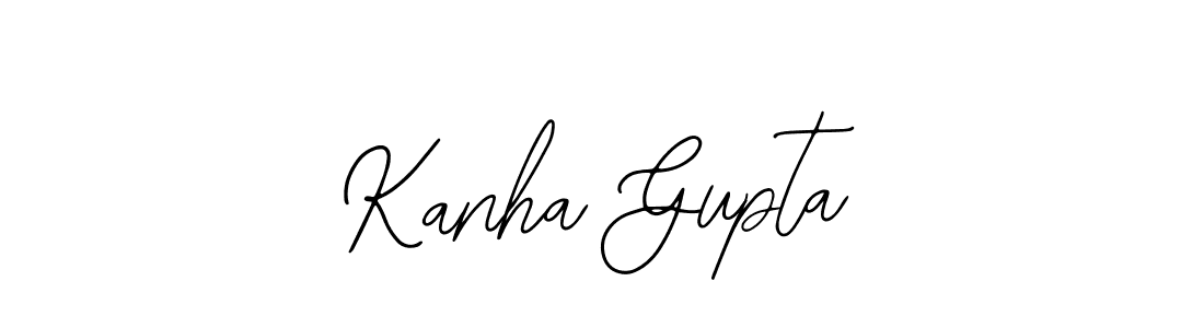 Also we have Kanha Gupta name is the best signature style. Create professional handwritten signature collection using Bearetta-2O07w autograph style. Kanha Gupta signature style 12 images and pictures png