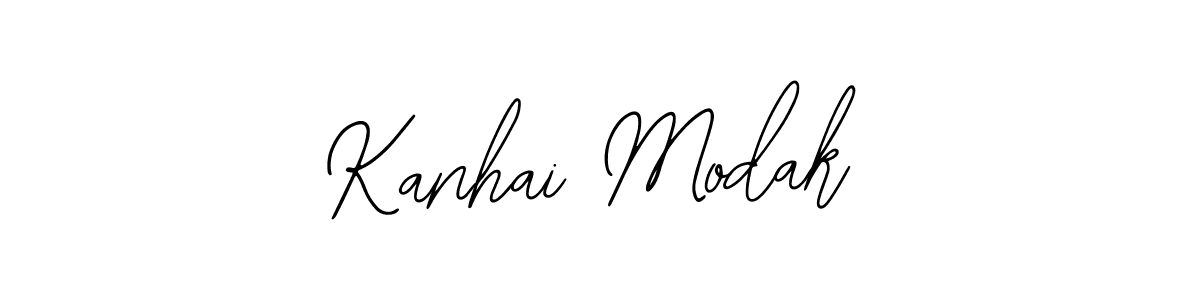 Kanhai Modak stylish signature style. Best Handwritten Sign (Bearetta-2O07w) for my name. Handwritten Signature Collection Ideas for my name Kanhai Modak. Kanhai Modak signature style 12 images and pictures png