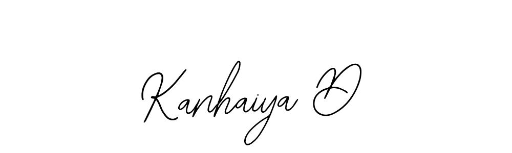 How to Draw Kanhaiya D signature style? Bearetta-2O07w is a latest design signature styles for name Kanhaiya D. Kanhaiya D signature style 12 images and pictures png