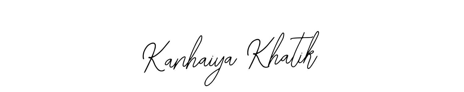 if you are searching for the best signature style for your name Kanhaiya Khatik. so please give up your signature search. here we have designed multiple signature styles  using Bearetta-2O07w. Kanhaiya Khatik signature style 12 images and pictures png