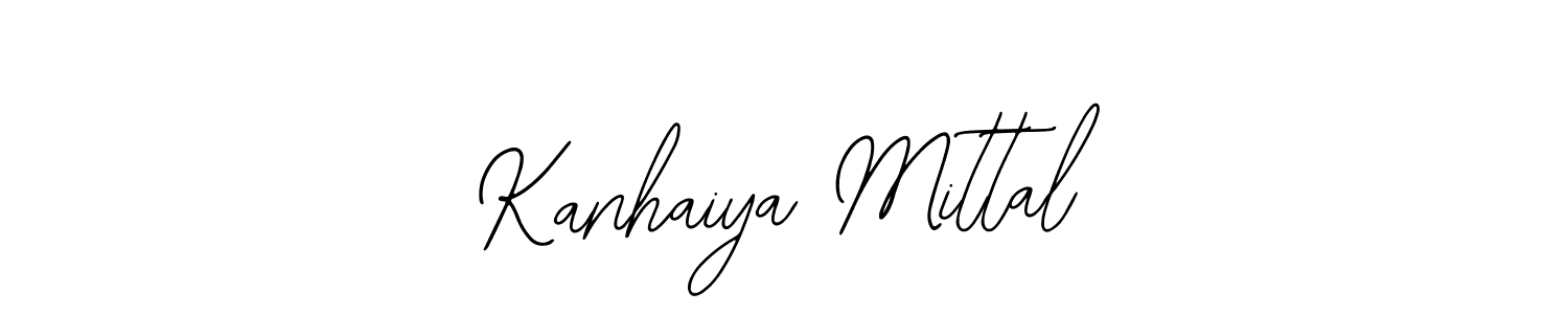 Also we have Kanhaiya Mittal name is the best signature style. Create professional handwritten signature collection using Bearetta-2O07w autograph style. Kanhaiya Mittal signature style 12 images and pictures png