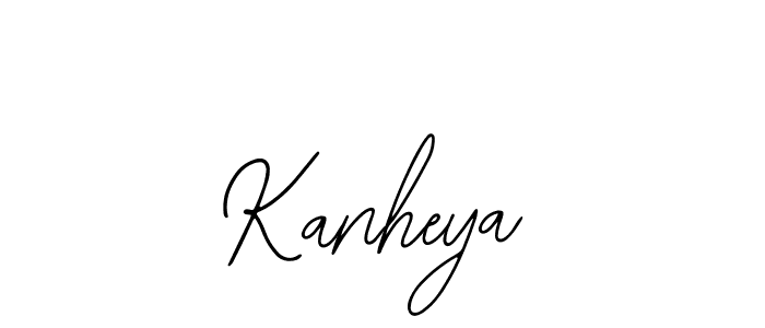 Make a beautiful signature design for name Kanheya. With this signature (Bearetta-2O07w) style, you can create a handwritten signature for free. Kanheya signature style 12 images and pictures png
