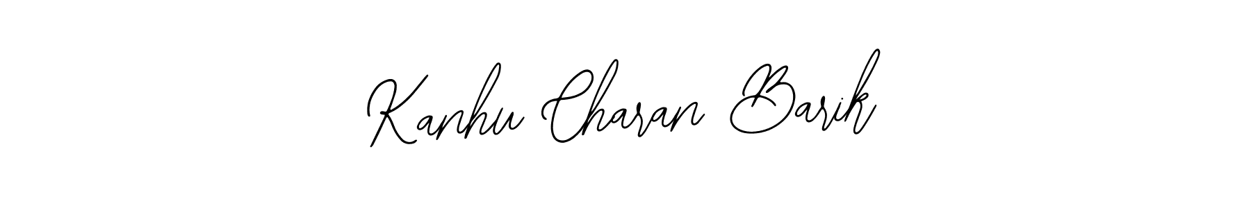 Use a signature maker to create a handwritten signature online. With this signature software, you can design (Bearetta-2O07w) your own signature for name Kanhu Charan Barik. Kanhu Charan Barik signature style 12 images and pictures png