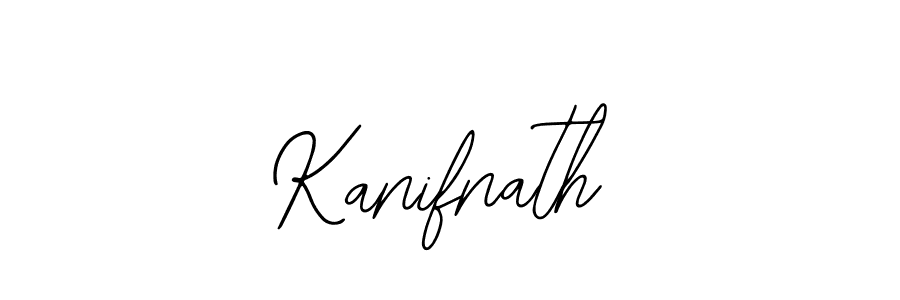 Kanifnath stylish signature style. Best Handwritten Sign (Bearetta-2O07w) for my name. Handwritten Signature Collection Ideas for my name Kanifnath. Kanifnath signature style 12 images and pictures png