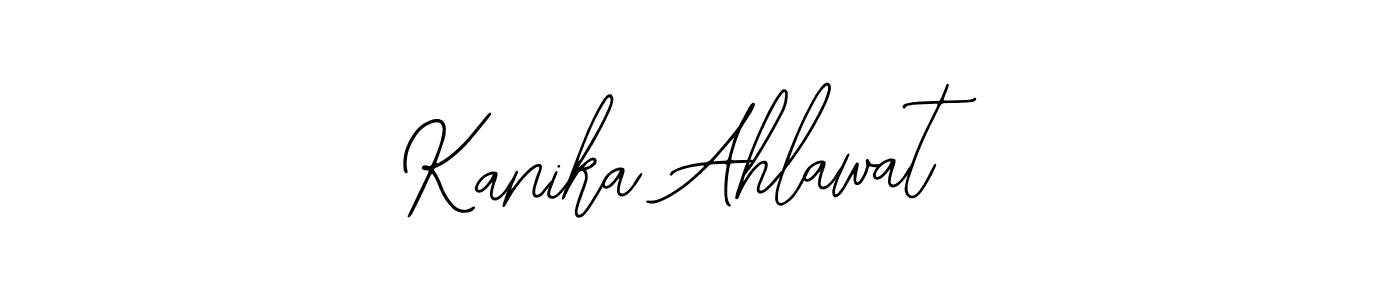 The best way (Bearetta-2O07w) to make a short signature is to pick only two or three words in your name. The name Kanika Ahlawat include a total of six letters. For converting this name. Kanika Ahlawat signature style 12 images and pictures png