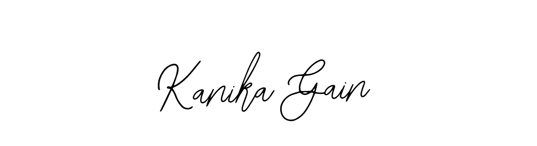Use a signature maker to create a handwritten signature online. With this signature software, you can design (Bearetta-2O07w) your own signature for name Kanika Gain. Kanika Gain signature style 12 images and pictures png
