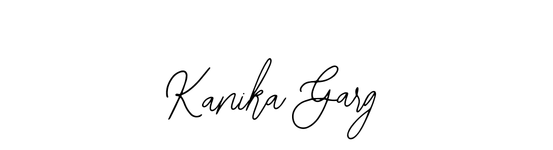 Make a short Kanika Garg signature style. Manage your documents anywhere anytime using Bearetta-2O07w. Create and add eSignatures, submit forms, share and send files easily. Kanika Garg signature style 12 images and pictures png
