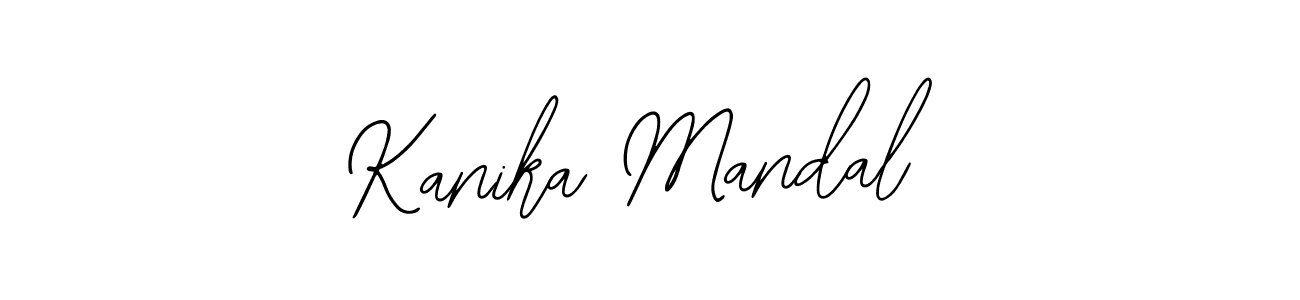 Bearetta-2O07w is a professional signature style that is perfect for those who want to add a touch of class to their signature. It is also a great choice for those who want to make their signature more unique. Get Kanika Mandal name to fancy signature for free. Kanika Mandal signature style 12 images and pictures png