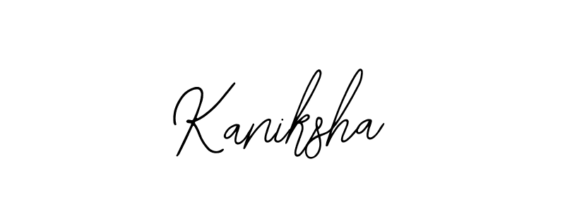 Use a signature maker to create a handwritten signature online. With this signature software, you can design (Bearetta-2O07w) your own signature for name Kaniksha. Kaniksha signature style 12 images and pictures png