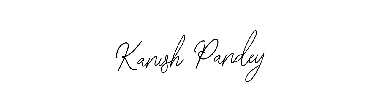 How to make Kanish Pandey signature? Bearetta-2O07w is a professional autograph style. Create handwritten signature for Kanish Pandey name. Kanish Pandey signature style 12 images and pictures png